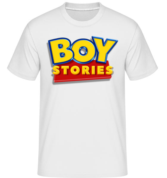 Boy Stories -  Shirtinator tričko pro pány - Bílá - Napřed