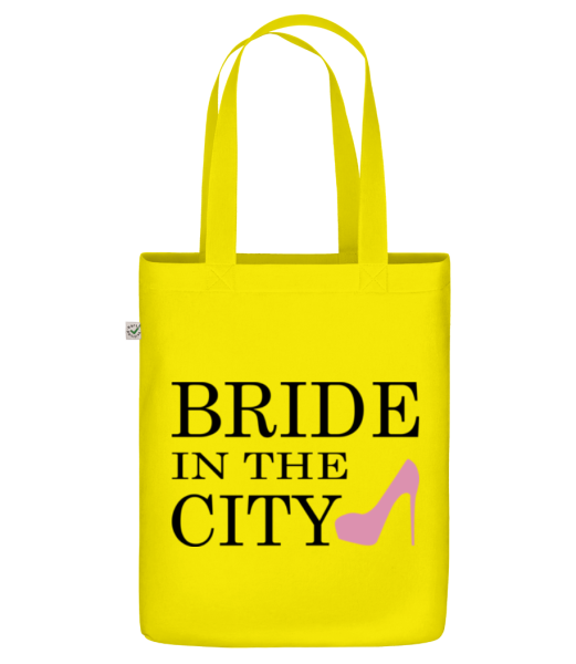 Nevěsta In The City - Organická taška - Žlutá - Napřed