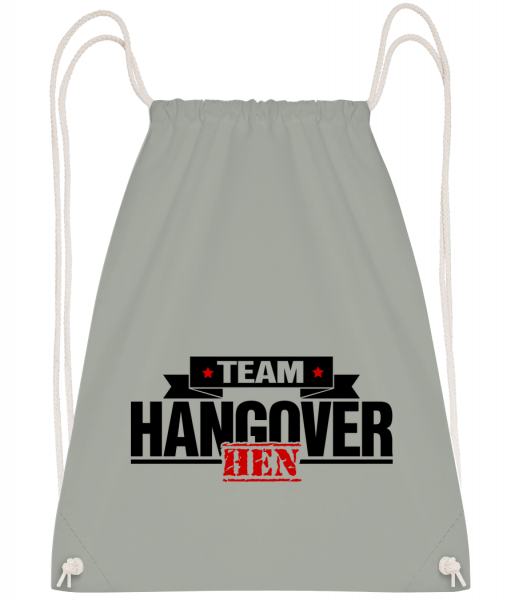 Team Hangover - Drawstring batoh se šňůrkami - Antracit - Napřed