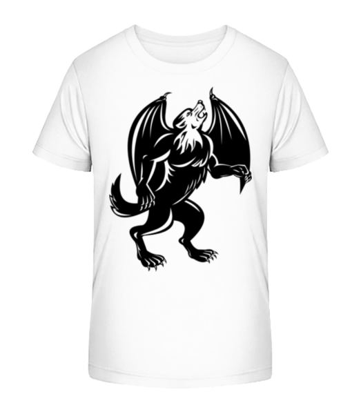 Gothic monstrum Black - Detské Bio tričko Stanley Stella - Bílá - Napřed