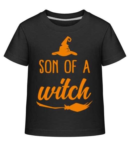 Son Of A Witch - Dĕtské Shirtinator tričko - Černá - Napřed