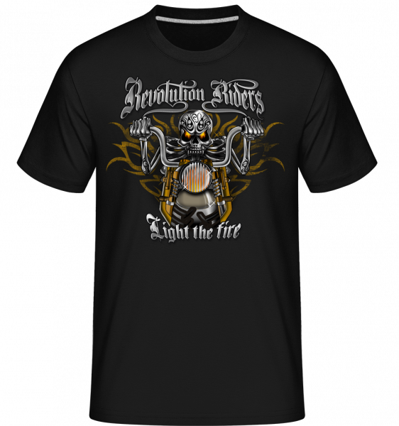 Revolution Riders -  Shirtinator tričko pro pány - Černá - Napřed