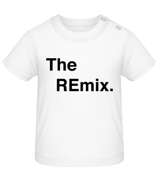 remixu - Tričko pro miminka - Bílá - Napřed