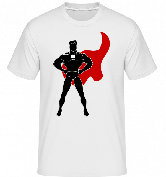 Superhero Standing -  Shirtinator tričko pro pány - Bílá - Napřed