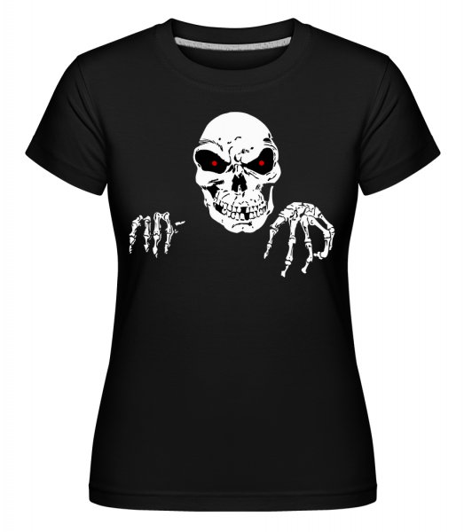 Creepy Death -  Shirtinator tričko pro dámy - Černá - Napřed