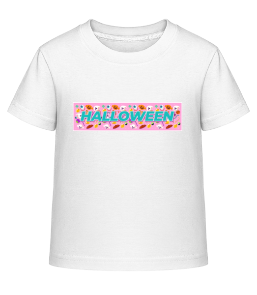 Halloween Type - Dĕtské Shirtinator tričko - Bílá - Napřed
