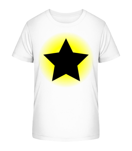 Zářící hvězda - Detské Bio tričko Stanley Stella - Bílá - Napřed