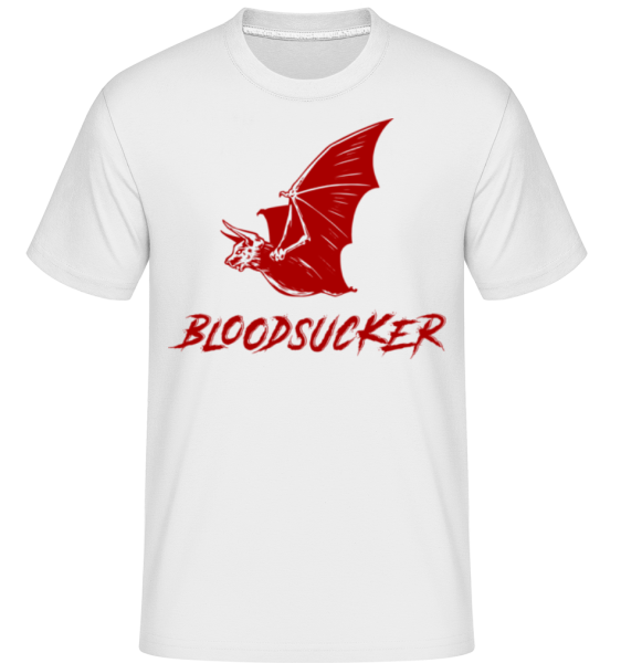 Bloodsucker -  Shirtinator tričko pro pány - Bílá - Napřed