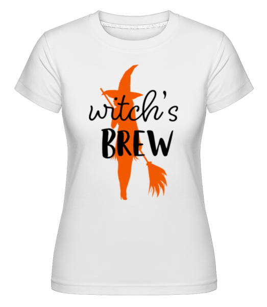 Witch's Brew -  Shirtinator tričko pro dámy - Bílá - Napřed