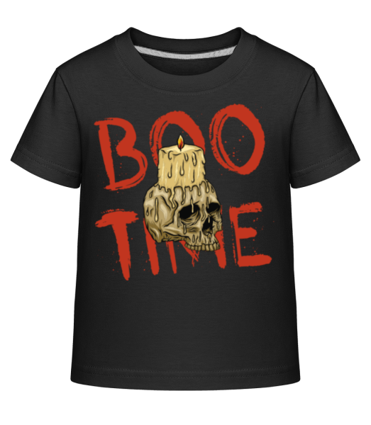 Boo Time - Dĕtské Shirtinator tričko - Černá - Napřed