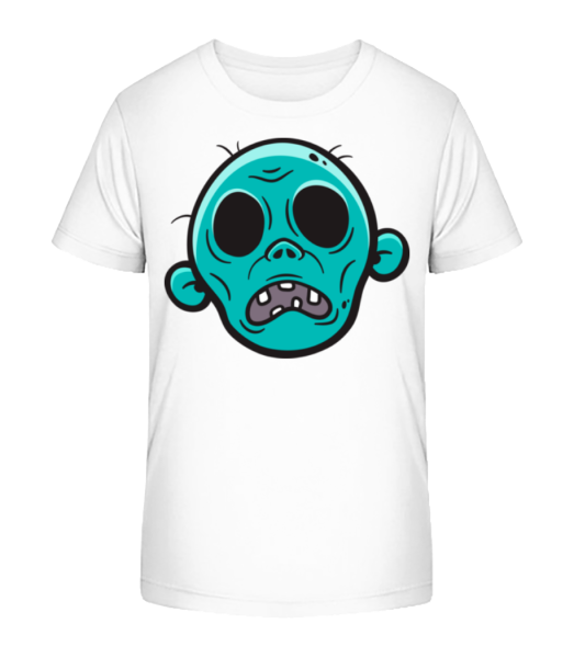 Zombie bez očí - Detské Bio tričko Stanley Stella - Bílá - Napřed