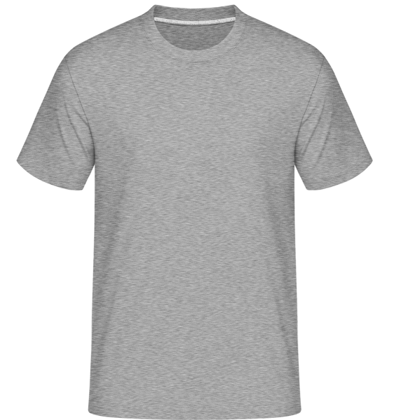  Shirtinator tričko pro pány - Melírově šedá - Napřed