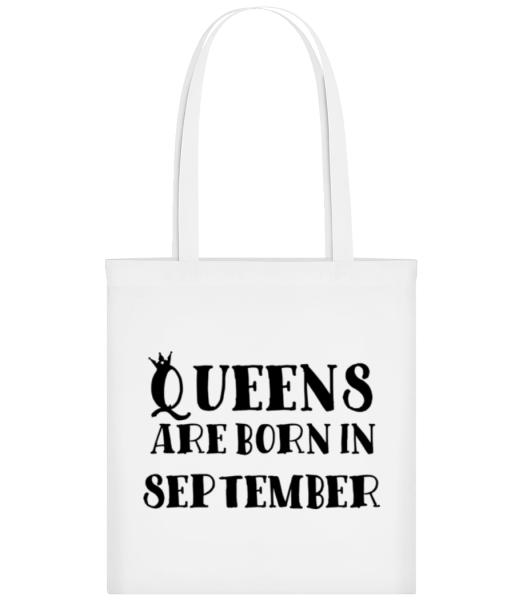 Queens se rodí v září - Taška - Bílá - Napřed