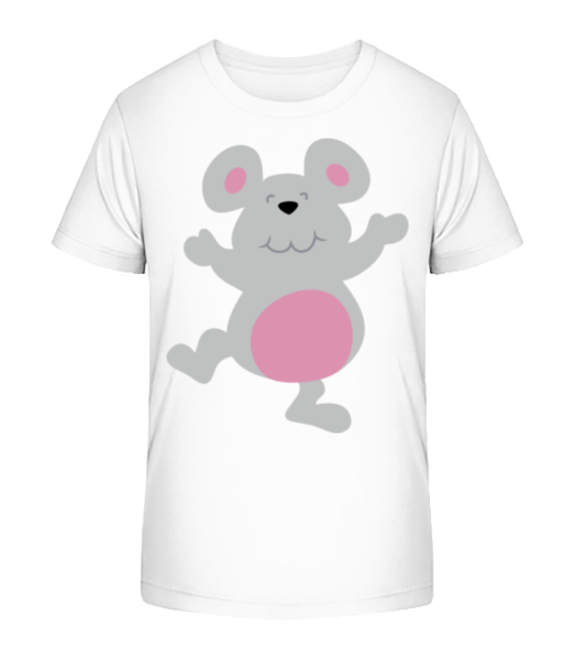 Kids Comic - Mouse - Detské Bio tričko Stanley Stella - Bílá - Napřed