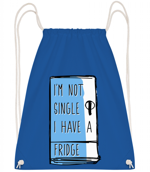 I Have A Fridge - Drawstring batoh se šňůrkami - Královská modrá - Napřed