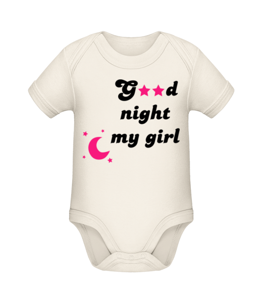 Good Night My Girl - Bio body pro děti - Krémová - Napřed