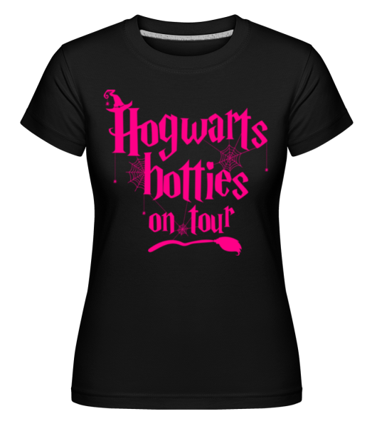 Hogwarts Hotties On Tour -  Shirtinator tričko pro dámy - Černá - Napřed