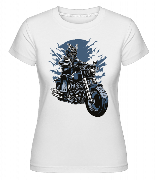 Samurai Ride -  Shirtinator tričko pro dámy - Bílá - Napřed