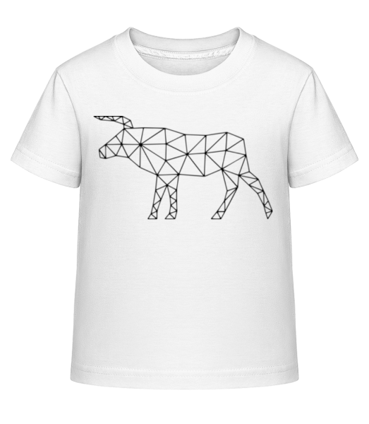 polygon Bull - Dĕtské Shirtinator tričko - Bílá - Napřed