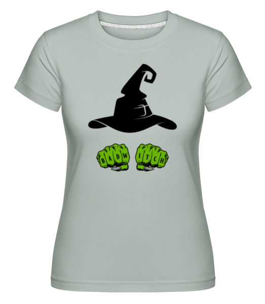 Bad Witch -  Shirtinator tričko pro dámy - Mátově zelená - Napřed