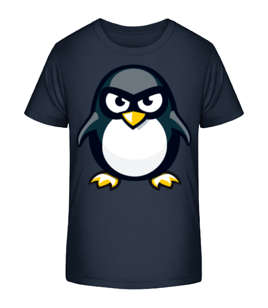 Penguin Kids - Detské Bio tričko Stanley Stella - Namořnická modrá - Napřed