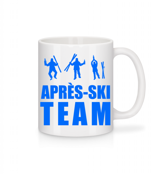 Après Ski Team - Keramický hrnek - Bílá - Napřed