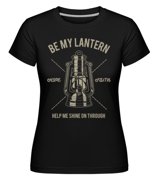 Lantern -  Shirtinator tričko pro dámy - Černá - Napřed