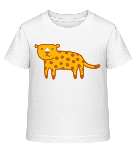 Děti Comic - Jaguar - Dĕtské Shirtinator tričko - Bílá - Napřed