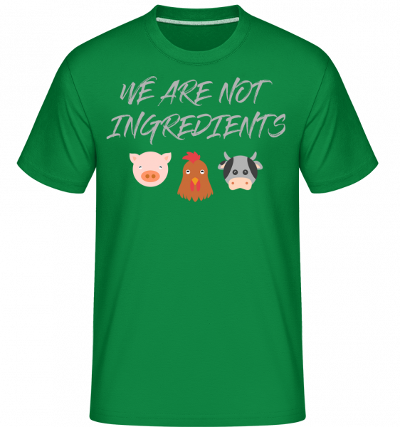 Vegetariánský -  Shirtinator tričko pro pány - Irish green - Napřed