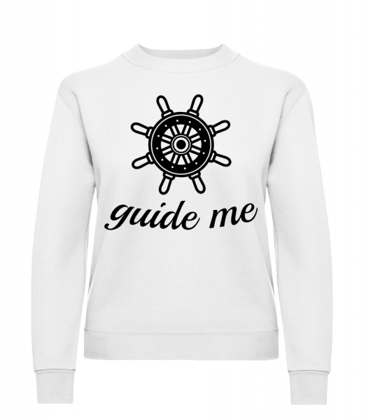Guide Me - Dámská mikina - Bílá - Napřed