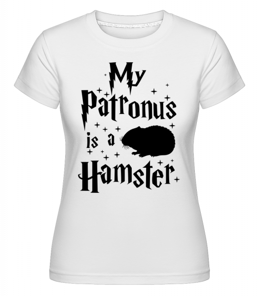 My Patronus Is A Hamster -  Shirtinator tričko pro dámy - Bílá - Napřed