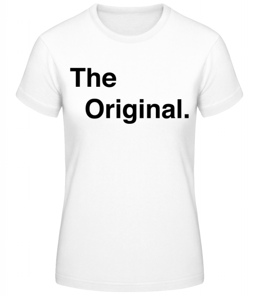 The Original - Basic T-Shirt - Bílá - Napřed