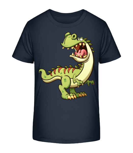 Dinosaur Comic - Detské Bio tričko Stanley Stella - Namořnická modrá - Napřed