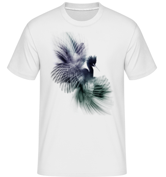 Fantasy Bird -  Shirtinator tričko pro pány - Bílá - Napřed