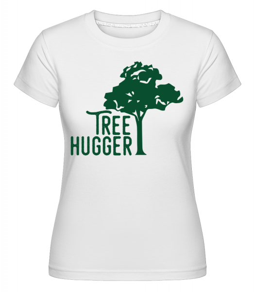 Tree Hugger -  Shirtinator tričko pro dámy - Bílá - Napřed