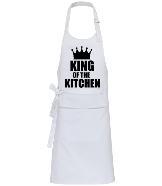 King Of The Kitchen - Profesionální zástĕra - Bílá - Napřed
