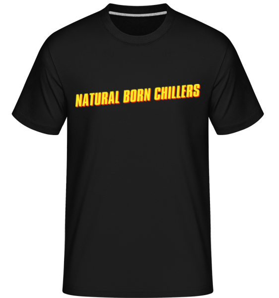 Natural Born Chillers -  Shirtinator tričko pro pány - Černá - Napřed