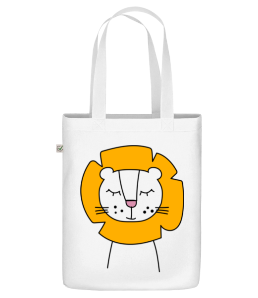 Cute Lion - Organická taška - Bílá - Napřed