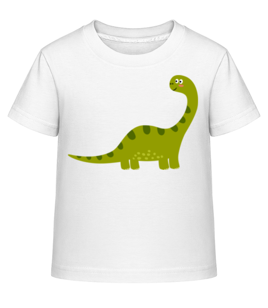 Sauropoden - Dĕtské Shirtinator tričko - Bílá - Napřed
