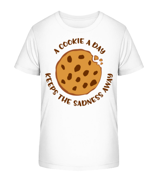 Cookie A Day - Detské Bio tričko Stanley Stella - Bílá - Napřed