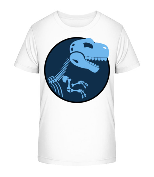 Dinosaur Logo - Detské Bio tričko Stanley Stella - Bílá - Napřed