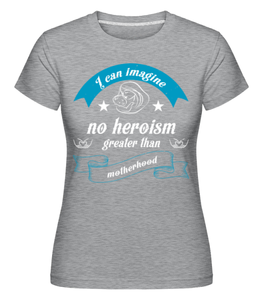 I Can Imagine -  Shirtinator tričko pro dámy - Melírově šedá - Napřed