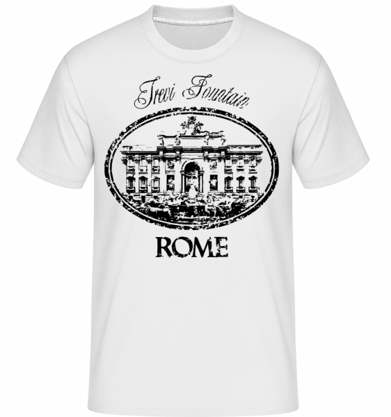 Řím, Itálie -  Shirtinator tričko pro pány - Bílá - Napřed