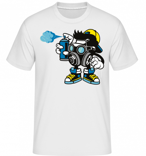 Bomber -  Shirtinator tričko pro pány - Bílá - Napřed