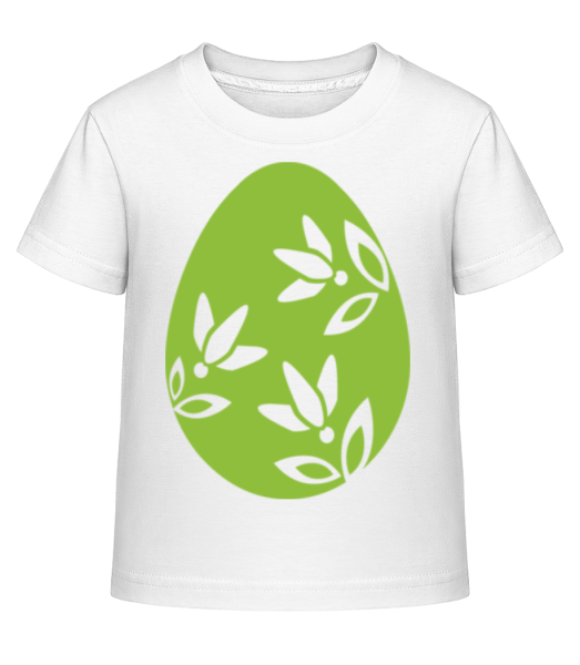 Easter Egg Icon - Dĕtské Shirtinator tričko - Bílá - Napřed