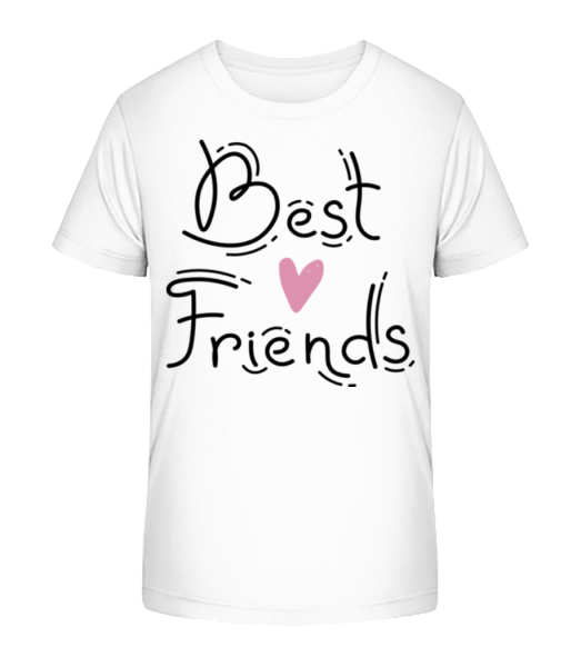 Nejlepší přátelé - Detské Bio tričko Stanley Stella - Bílá - Napřed