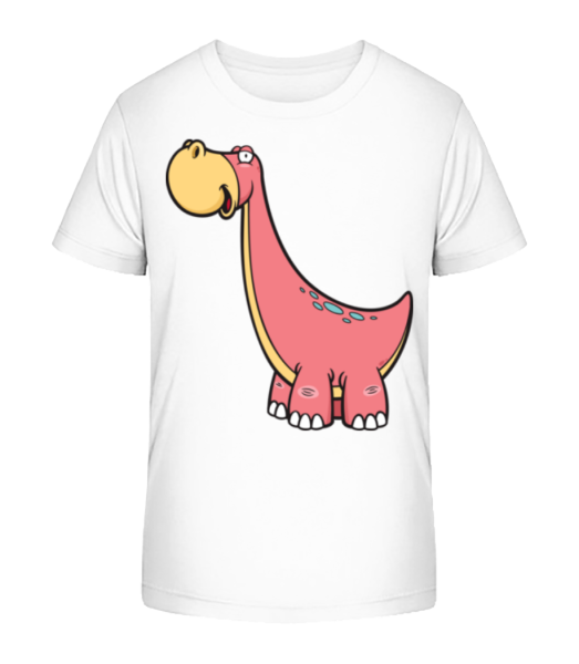 Comic Diplodocus - Detské Bio tričko Stanley Stella - Bílá - Napřed