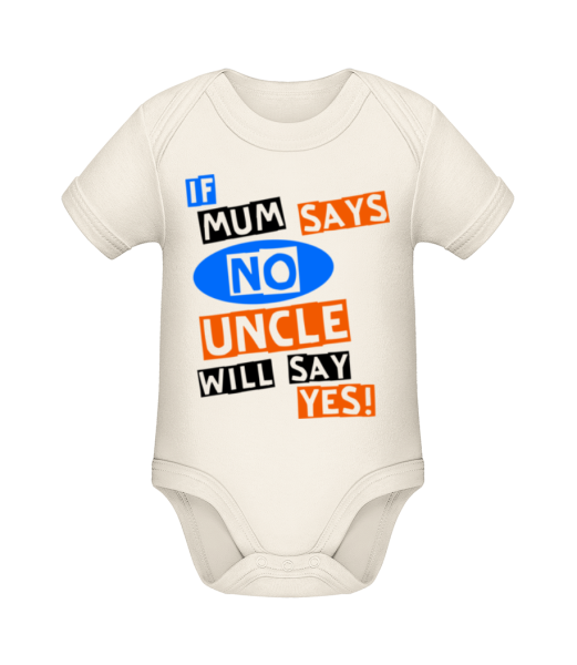  Uncle Will Say Yes - Bio body pro děti - Krémová - Napřed