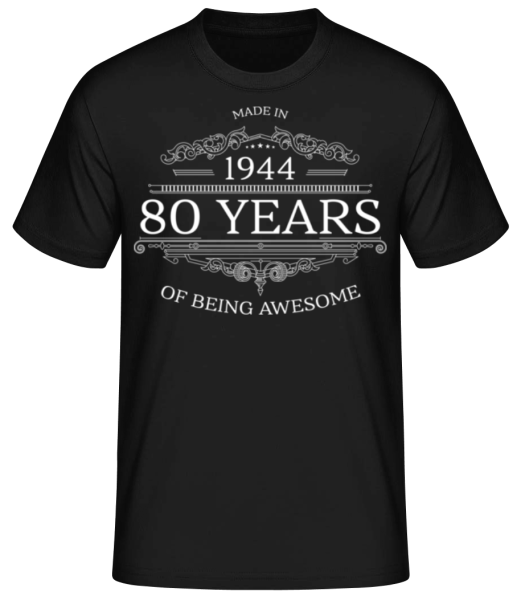 Made In 1944 - Pánské basic tričko - Černá - Napřed