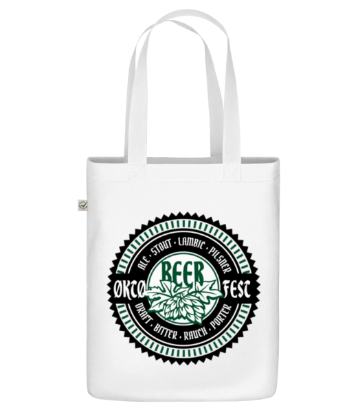 Oktoberfest Beer - Organická taška - Bílá - Napřed